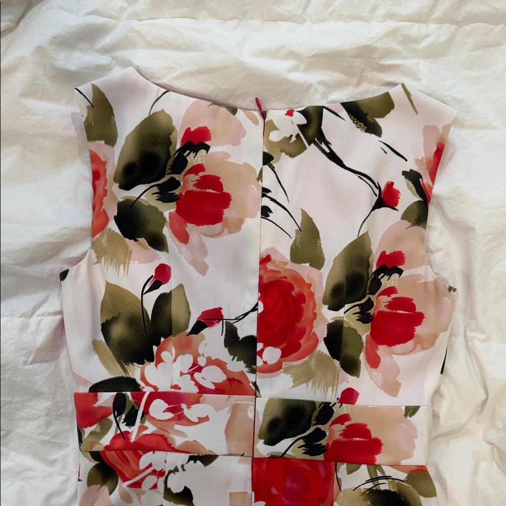 Dress Barn Floral Sheath Dress/ Woman/ Size Petite 4 - Picture 7 of 15